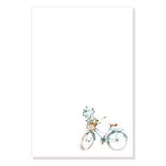 [판박이네1298]캘리그림엽서-자전거(10장)